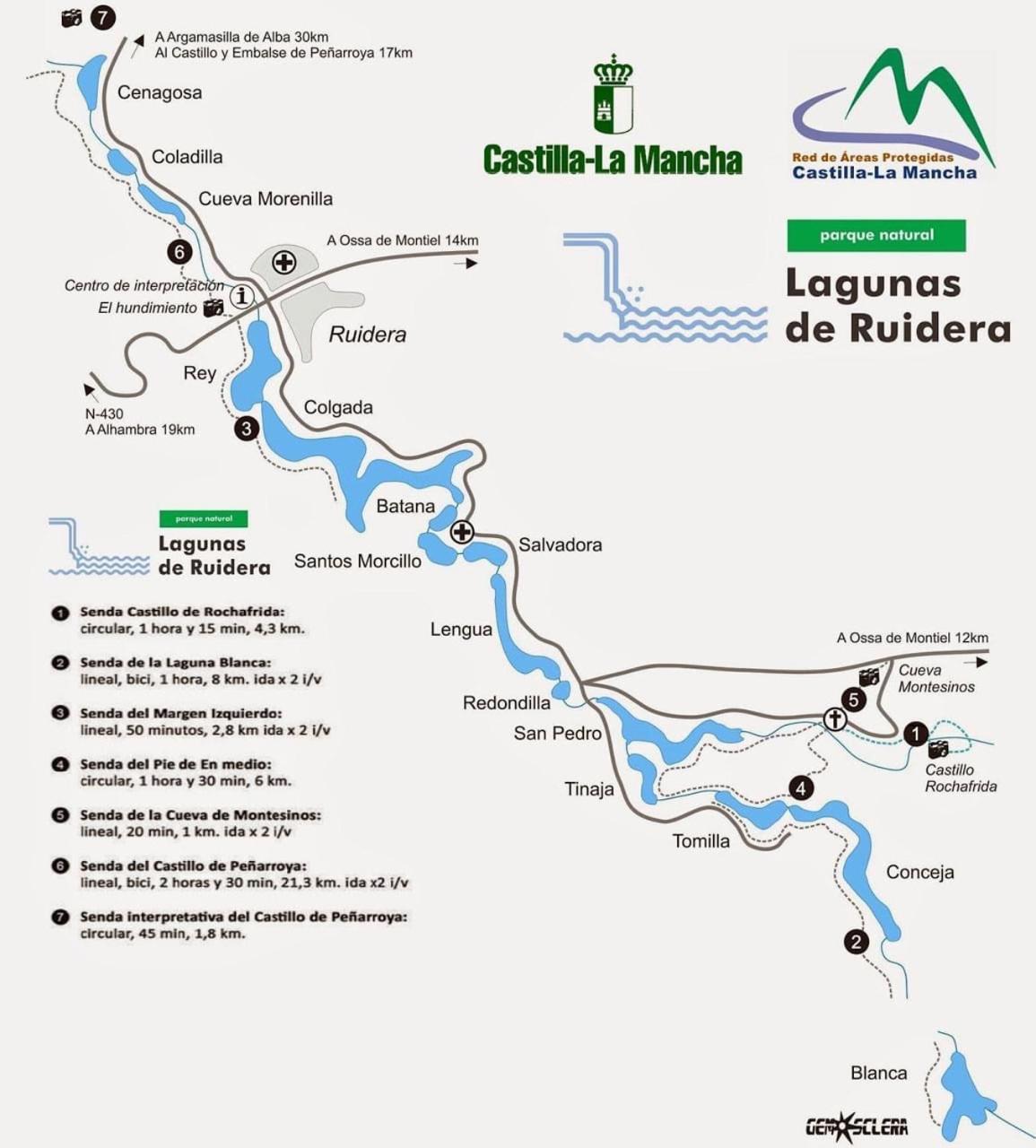 Casas rurales lagunas de Ruidera II Ossa de Montiel Bagian luar foto